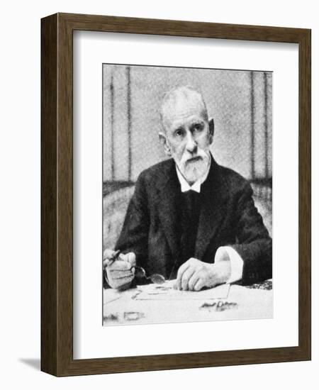 Paul Ehrlich, German Immunologist-Science Photo Library-Framed Photographic Print