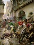 Henri de La Rochejaquelein at the Battle of Cholet, 17th October 1793-Paul Emile Boutigny-Framed Giclee Print