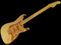 Golden Mechanical Guitar-paul fleet-Photographic Print