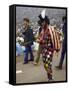Paul Foster Walking During the Woodstock Music and Art Festival-Bill Eppridge-Framed Stretched Canvas
