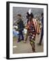 Paul Foster Walking During the Woodstock Music and Art Festival-Bill Eppridge-Framed Premium Photographic Print