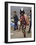 Paul Foster Walking During the Woodstock Music and Art Festival-Bill Eppridge-Framed Photographic Print