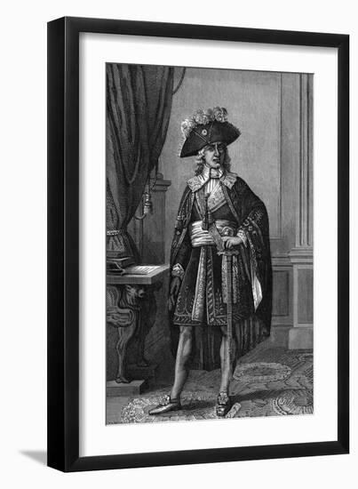 Paul Francois Vicomte Barras-T Rousseau-Framed Art Print