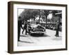 Paul Frere in a Chrysler Saloon V8, in the Mille Miglia, 1953-null-Framed Photographic Print