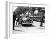 Paul Frere in a Chrysler Saloon V8, in the Mille Miglia, 1953-null-Framed Photographic Print