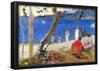 Paul Gauguin Beach Scene Art Print Poster-null-Framed Poster