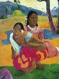 Nafea Faaipoipo (When are You Getting Married?), 1892-Paul Gauguin-Giclee Print