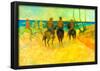 Paul Gauguin Riding on the Beach #2 Art Print Poster-null-Framed Poster