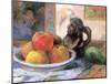 Paul Gauguin (Still life with apple, pear and mug) Art Poster Print-null-Mounted Poster