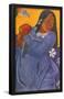 Paul Gauguin (Tahitierin with mango) Art Poster Print-null-Framed Poster