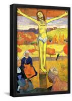 Paul Gauguin The Yellow Christ Art Print Poster-null-Framed Poster