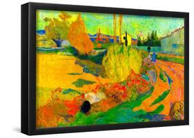 Paul Gauguin Von Arles Art Print Poster-null-Framed Poster
