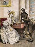 Mme. Montigny, 1842-Paul Gavarni-Giclee Print