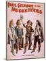 Paul Gilmore in The Musketeers Theatrical Poster-Lantern Press-Mounted Art Print