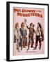 Paul Gilmore in The Musketeers Theatrical Poster-Lantern Press-Framed Art Print