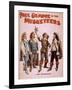 Paul Gilmore in The Musketeers Theatrical Poster-Lantern Press-Framed Art Print