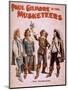 Paul Gilmore in The Musketeers Theatrical Poster-Lantern Press-Mounted Art Print