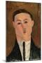 Paul Guillaume, 1916 (Oil on Cardboard Laid down on Panel)-Amedeo Modigliani-Mounted Giclee Print