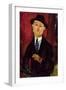 Paul Guillaume Novo Pilota, 1915-Amedeo Modigliani-Framed Premium Giclee Print