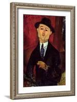 Paul Guillaume Novo Pilota, 1915-Amedeo Modigliani-Framed Giclee Print