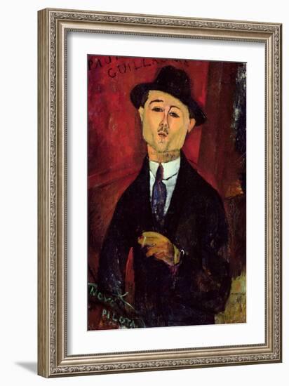 Paul Guillaume Novo Pilota, 1915-Amedeo Modigliani-Framed Giclee Print