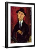 Paul Guillaume Novo Pilota, 1915-Amedeo Modigliani-Framed Giclee Print