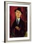 Paul Guillaume Novo Pilota, 1915-Amedeo Modigliani-Framed Giclee Print