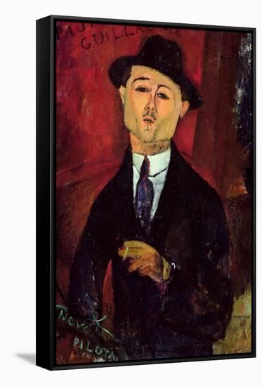 Paul Guillaume Novo Pilota, 1915-Amedeo Modigliani-Framed Stretched Canvas