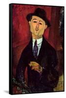 Paul Guillaume Novo Pilota, 1915-Amedeo Modigliani-Framed Stretched Canvas