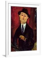 Paul Guillaume Novo Pilota, 1915-Amedeo Modigliani-Framed Giclee Print