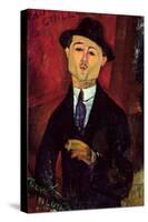 Paul Guillaume Novo Pilota, 1915-Amedeo Modigliani-Stretched Canvas