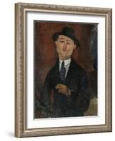 Paul Guillaume, Novo Pilota-Amedeo Modigliani-Framed Giclee Print