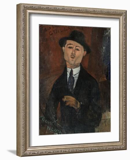 Paul Guillaume, Novo Pilota-Amedeo Modigliani-Framed Giclee Print