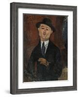 Paul Guillaume, Novo Pilota-Amedeo Modigliani-Framed Giclee Print