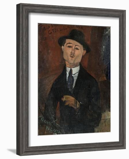 Paul Guillaume, Novo Pilota-Amedeo Modigliani-Framed Giclee Print