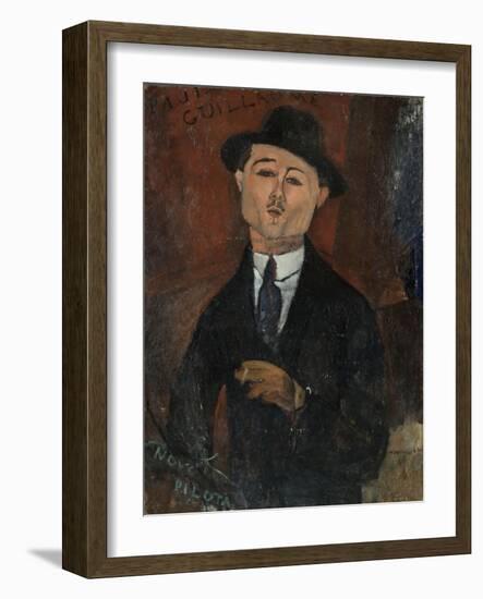 Paul Guillaume, Novo Pilota-Amedeo Modigliani-Framed Giclee Print