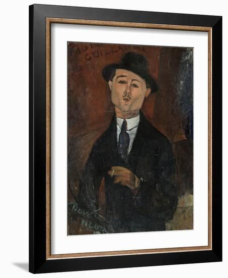 Paul Guillaume, Novo Pilota-Amedeo Modigliani-Framed Giclee Print