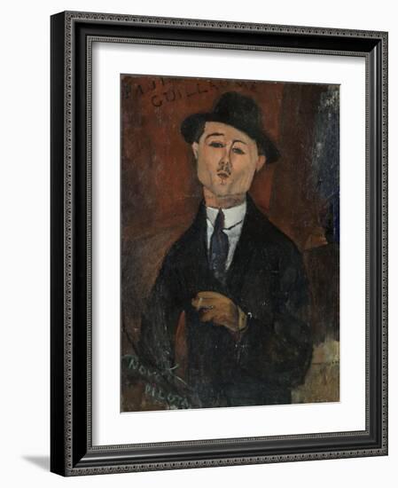 Paul Guillaume, Novo Pilota-Amedeo Modigliani-Framed Giclee Print