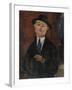 Paul Guillaume, Novo Pilota-Amedeo Modigliani-Framed Giclee Print