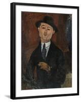 Paul Guillaume, Novo Pilota-Amedeo Modigliani-Framed Giclee Print