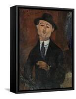 Paul Guillaume, Novo Pilota-Amedeo Modigliani-Framed Stretched Canvas