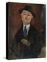 Paul Guillaume, Novo Pilota-Amedeo Modigliani-Stretched Canvas