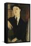 Paul Guillaume Seated-Amedeo Modigliani-Framed Stretched Canvas