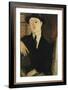 Paul Guillaume Seated-Amedeo Modigliani-Framed Giclee Print