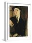 Paul Guillaume Seated-Amedeo Modigliani-Framed Giclee Print