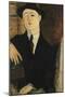 Paul Guillaume Seated-Amedeo Modigliani-Mounted Giclee Print