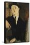 Paul Guillaume Seated-Amedeo Modigliani-Framed Stretched Canvas