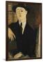 Paul Guillaume Seated-Amedeo Modigliani-Framed Giclee Print