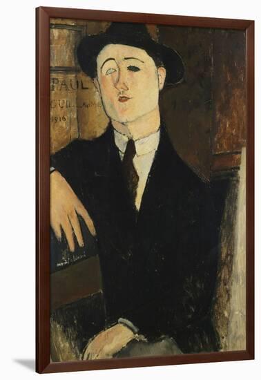 Paul Guillaume Seated-Amedeo Modigliani-Framed Giclee Print