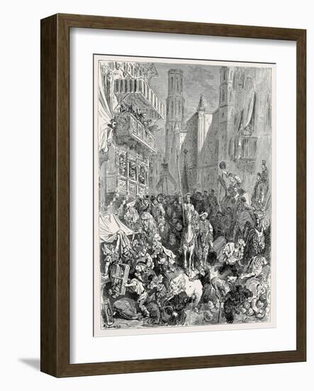 Paul Gustave Dore-Gustave Doré-Framed Art Print